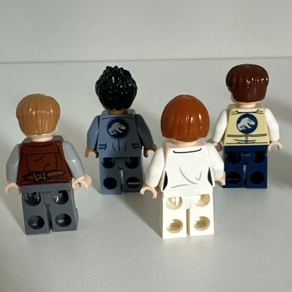 Lego Jurassic World And Park Minifigure Lot Vic Simon Claire World Tag Barry